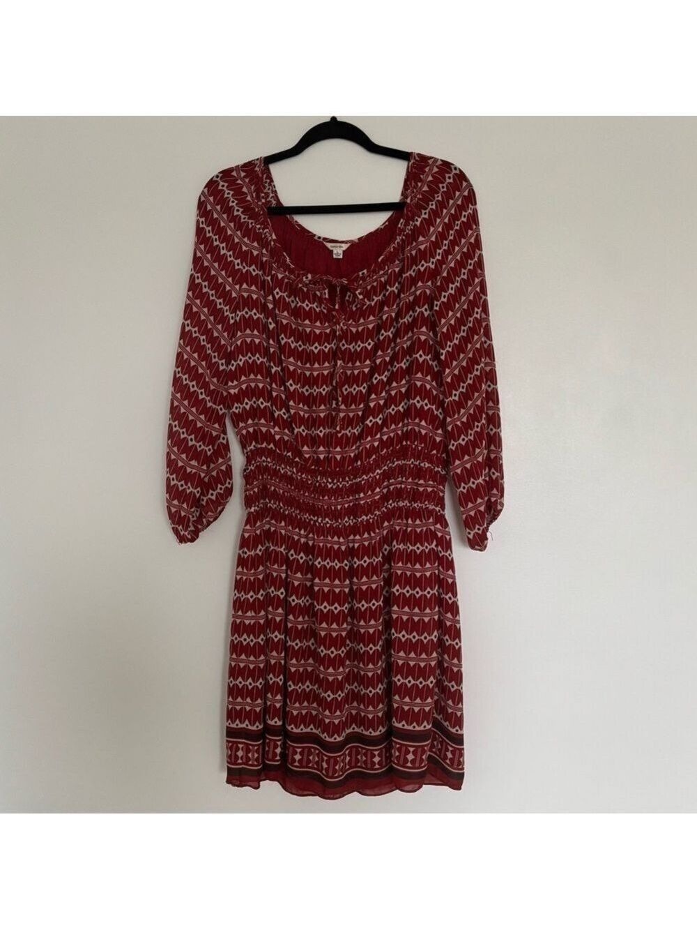 Sophie Max Boutique Rustic Balloon Sleeve Dress